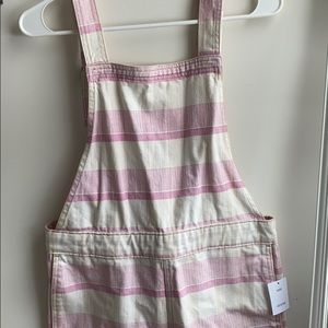 Urban Outfitters NWT primo and white overalls